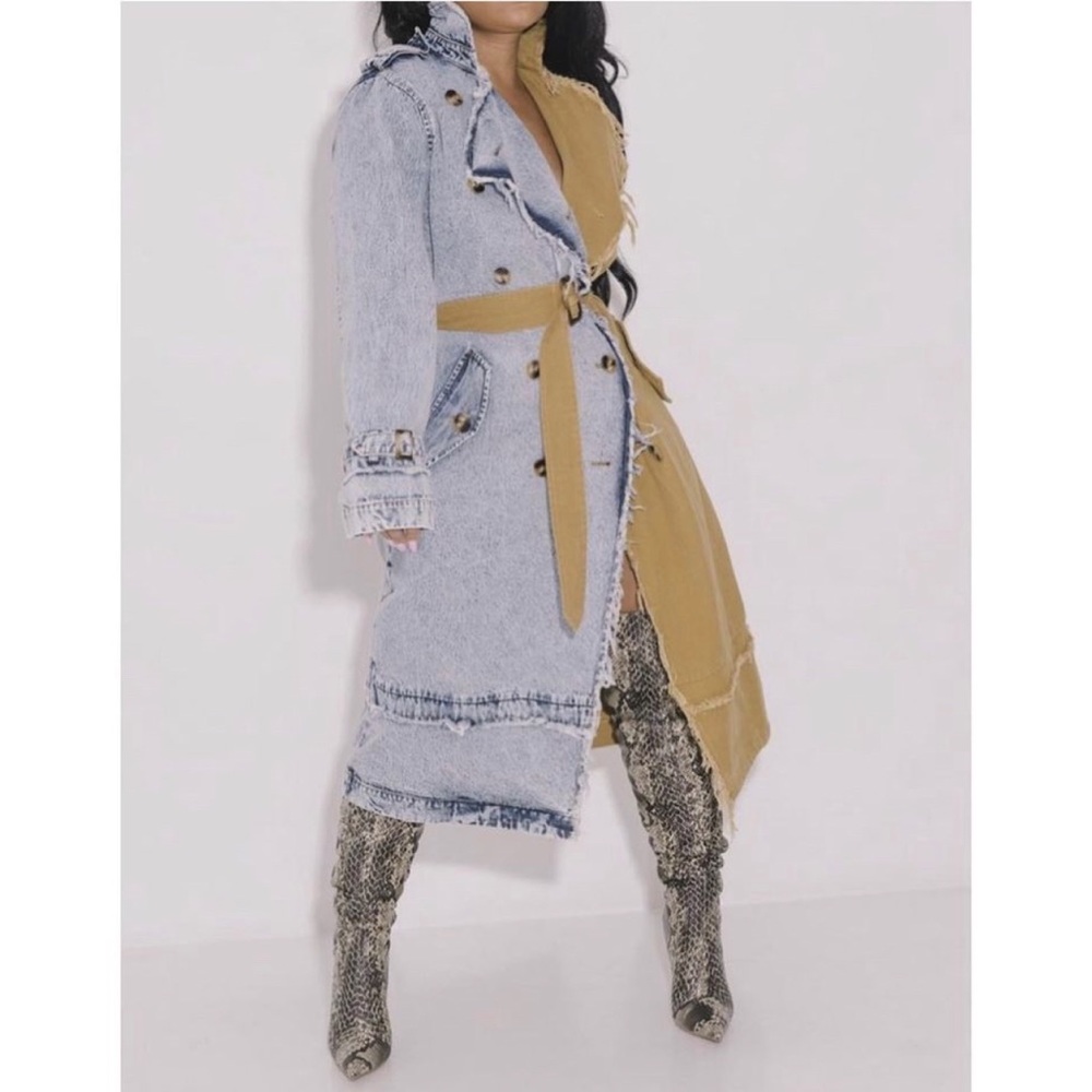 DARE TO STAND OUT DENIM / TRENCH COAT